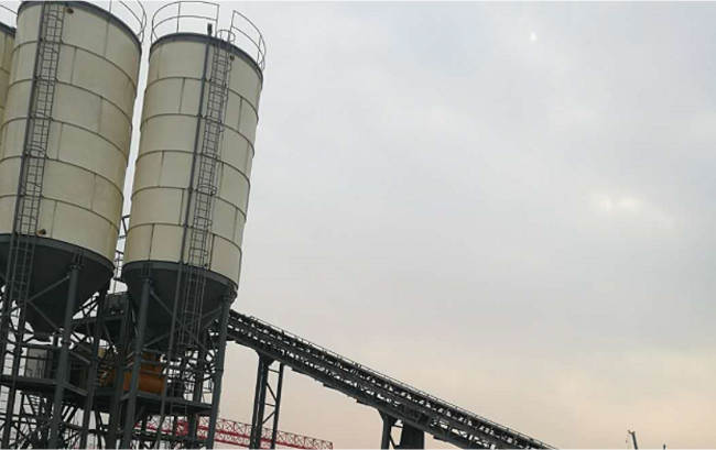 S3M-180商品混凝土搅拌站应用京雄高速项目建设-混凝土搅拌装备-永利集团股份