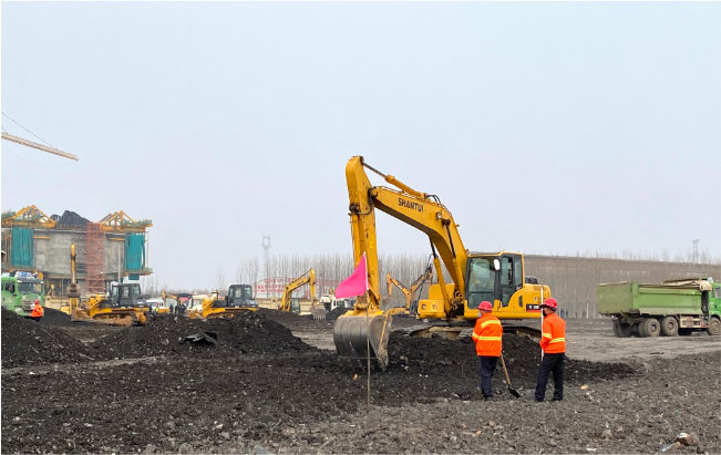 永利集团成套装备紧迫驰援济宁公共卫生应急效劳中心建设-推土机-永利集团股份