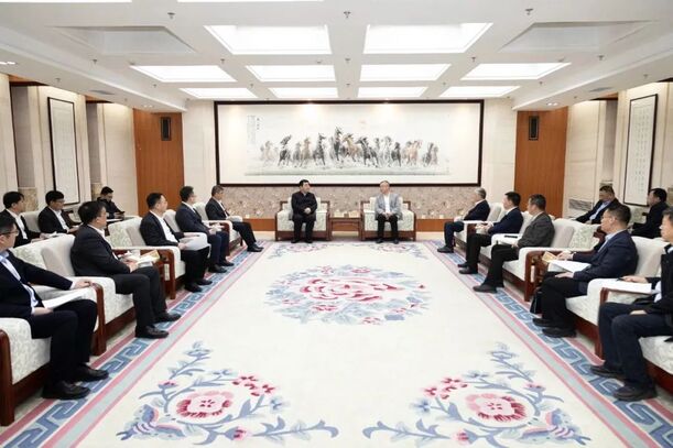 满慎刚与山东大学党委书记任友群、校长李术才座谈交流-永利集团新闻-永利集团股份