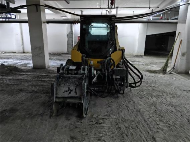 智控提效，，，，精准施工丨SSL75V-M滑移装载机高效助力天津高端住宅项目施工-装载机-永利集团股份