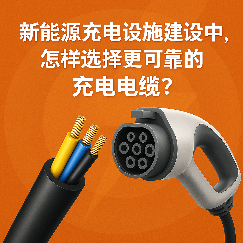 新能源充电设施建设中，怎么选择更靠得住的充电电缆？