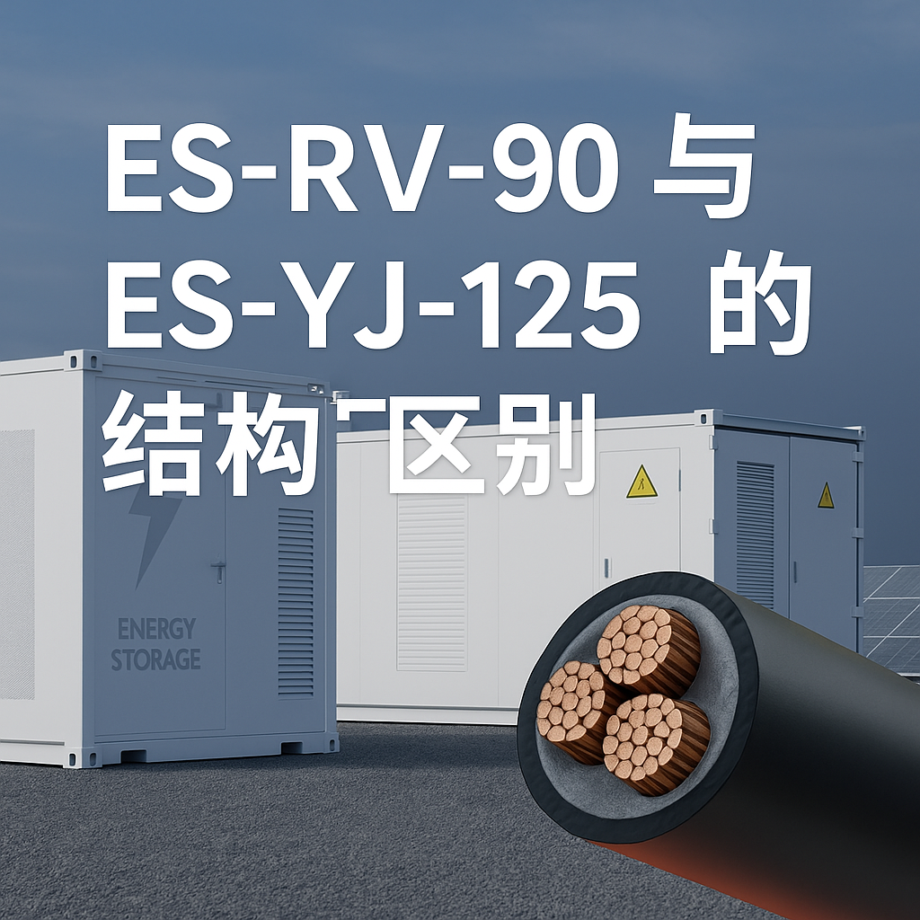 ES-RV-90 和 ES-YJ-125 的结构有什么区别？